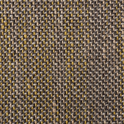 BAXTON STUDIO NURTEN MODERN AND CONTEMPORARY YELLOW AND GREY HANDWOVEN HEMP BLEND AREA RUG